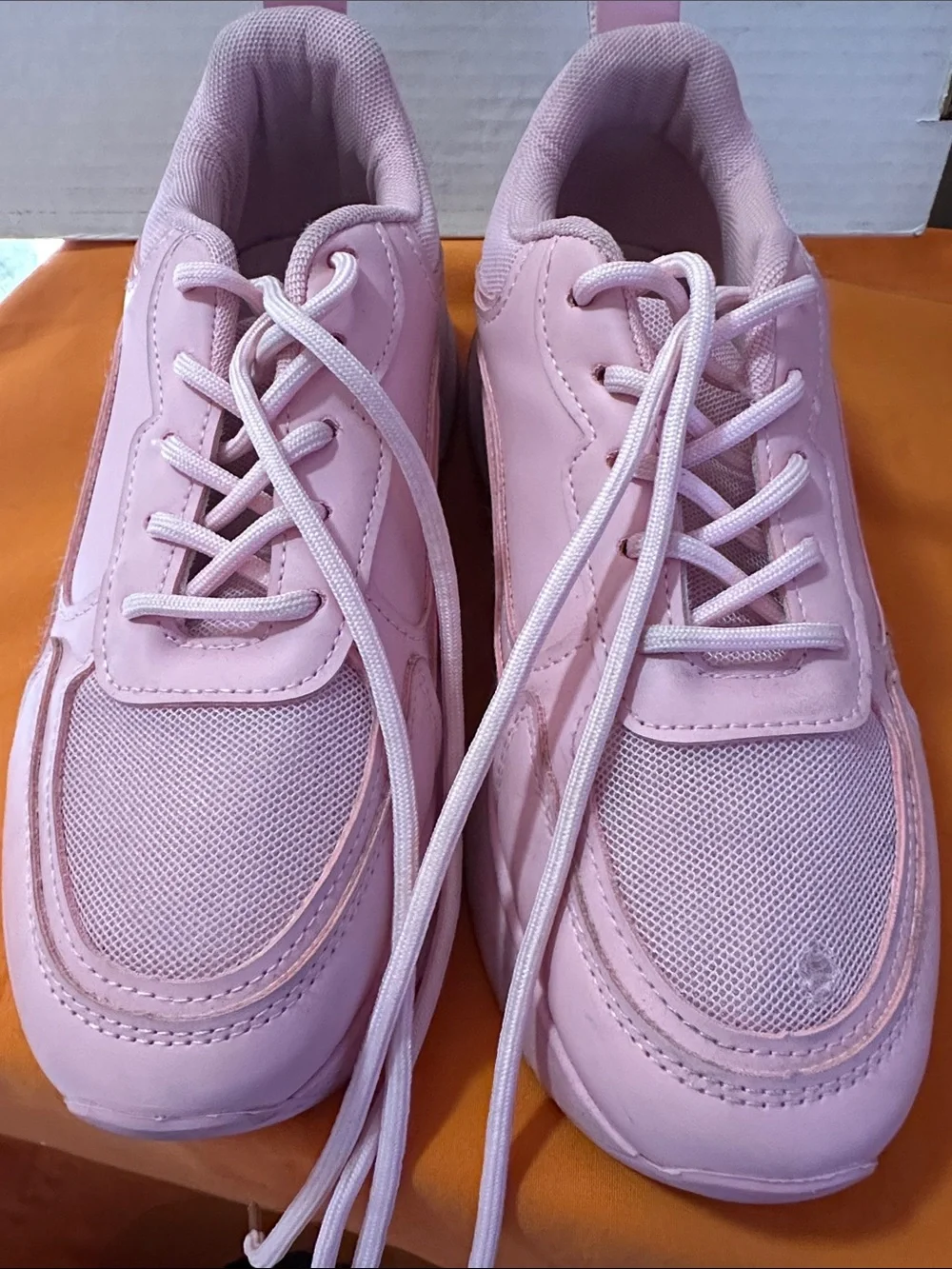 Pink Platform Sneaker